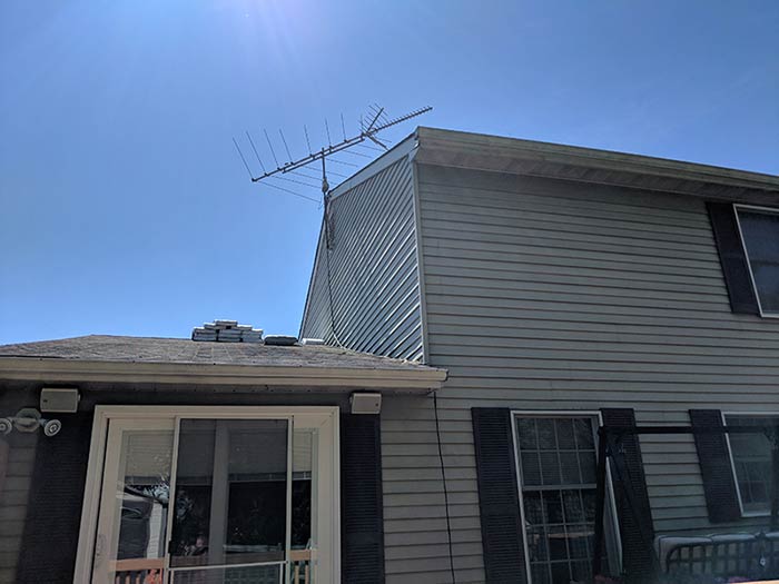 house with old siding